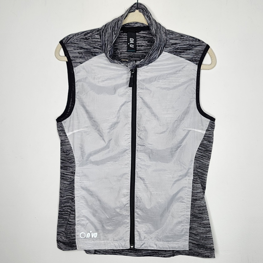 Nivo Sports Golf Vest Quick Dry Women Size M Medium Gray